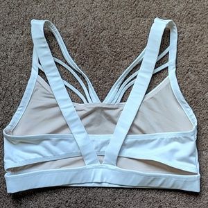 White Peony and Me sports bra NWOT